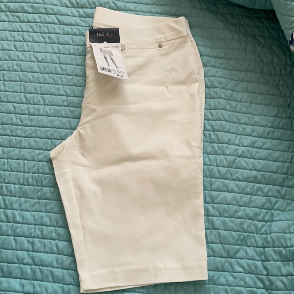 RAFAELLA Bermuda comfort stretch size#12 Snow White - Picture 5 of 5